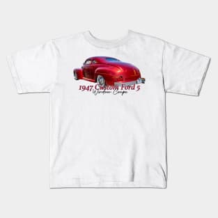 Custom 1947 Ford 5 Window Coupe Kids T-Shirt